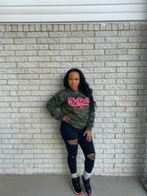 Load image into Gallery viewer, Limited Edition: The Redz Since 1913 Chenille Camo Crewneck
