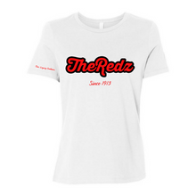 Load image into Gallery viewer, White The Redz Relaxed Fit Tee
