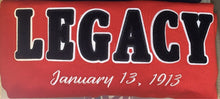 Load image into Gallery viewer, Red Legacy: January 13, 1913 Red Chenille Crewneck
