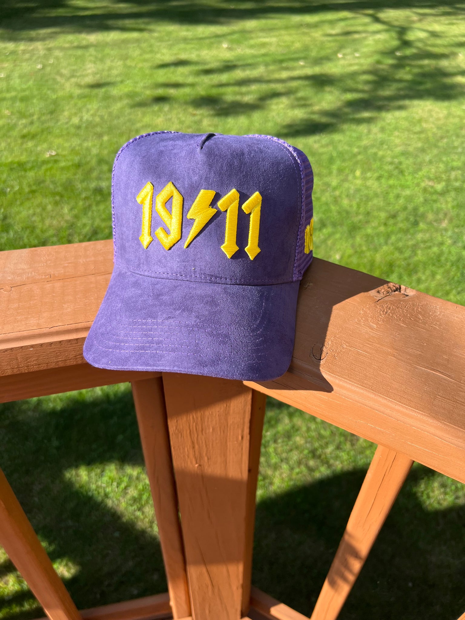 1911 Suede Trucker Hat