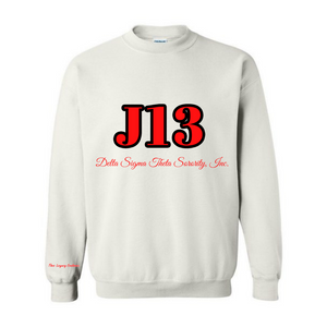 White Chenille J13: DST Crewneck